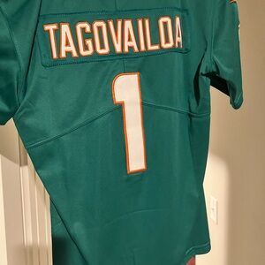 **Brand New Tua Tagovailoa Miami Dolphins Teal Women's Medium Jersey**